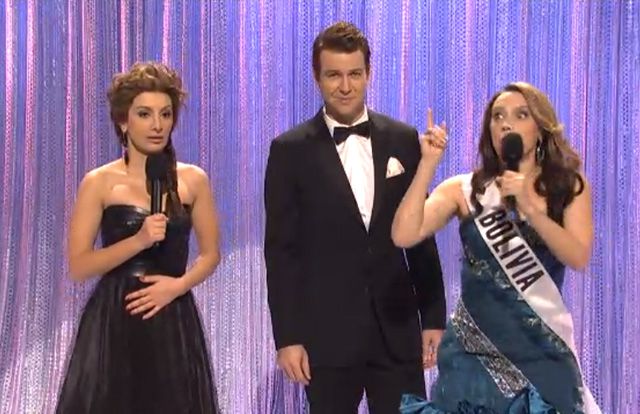 Miss Universe 2013 gets derailed slightly.